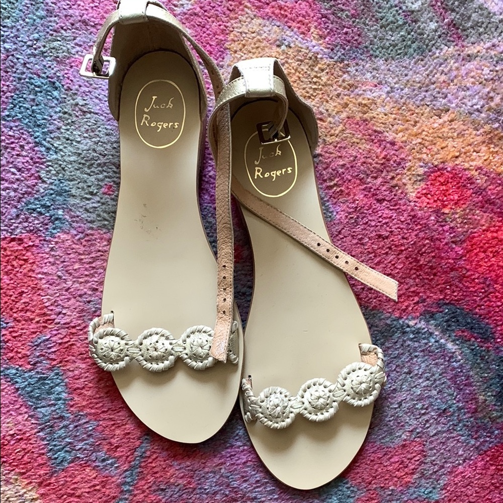 Jack Rogers Women's Gold Sandals